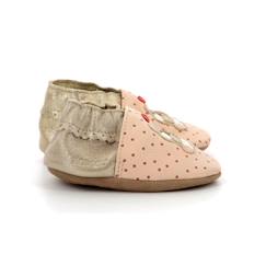 Chaussures-Chaussures fille 23-38-ROBEEZ Chaussons Cookie Lover rose
