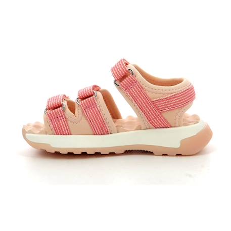 KICKERS Sandales Kikco bleu BLEU+ROSE 8 - vertbaudet enfant 