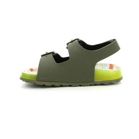 KICKERS Sandales Sunyva kaki BLEU+GRIS 8 - vertbaudet enfant 