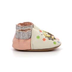 Chaussures-ROBEEZ Chaussons Bee Carefull blanc
