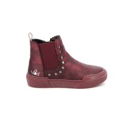 Chaussures-Chaussures fille 23-38-MOD 8 Boots Ariboot bordeaux