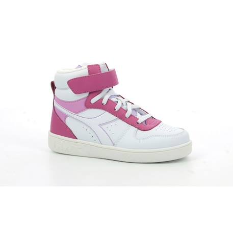 DIADORA Baskets hautes Magic Mid Ps rose ROSE 2 - vertbaudet enfant 