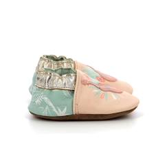 Chaussures-Chaussures fille 23-38-ROBEEZ Chaussons Eyes On You rose