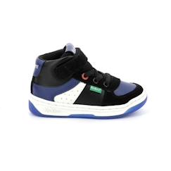 KICKERS Baskets hautes Kickalien noir  - vertbaudet enfant