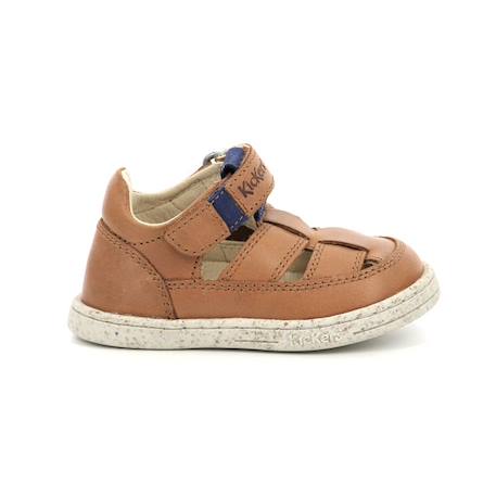 KICKERS Sandales Tractus camel BLANC 1 - vertbaudet enfant 