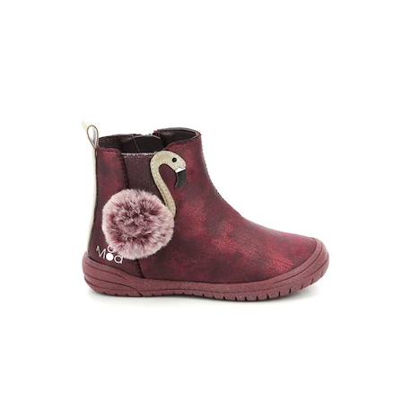 MOD 8 Boots Fiany bordeaux ROUGE 1 - vertbaudet enfant 