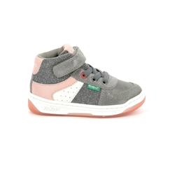 -KICKERS Baskets hautes Kickalien gris