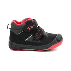 -KICKERS Baskets basses Kickoja noir