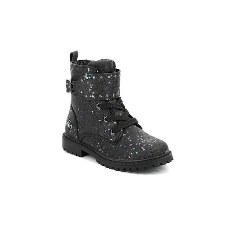 MOD8 Boots Tinamo Noir Fille NOIR 2 - vertbaudet enfant 