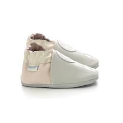 Chaussures-Chaussures fille 23-38-ROBEEZ Chaussons Dream Tacker beige