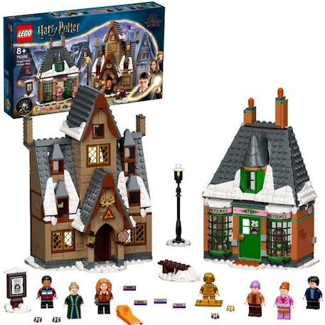 LEGO® 76388 Harry Potter™ Visite du village de Pré-au-Lard Edition 20ème Anniversaire avec Figurine de Collection dorée MARRON 1 - vertbaudet enfant 
