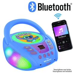Jouet-Jeux éducatifs-Lecteur CD Bluetooth® avec effets lumineux Stitch