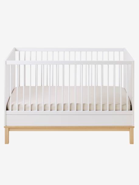 Lit Bébé évolutif 70x140cm COMETE blanc 5 - vertbaudet enfant 