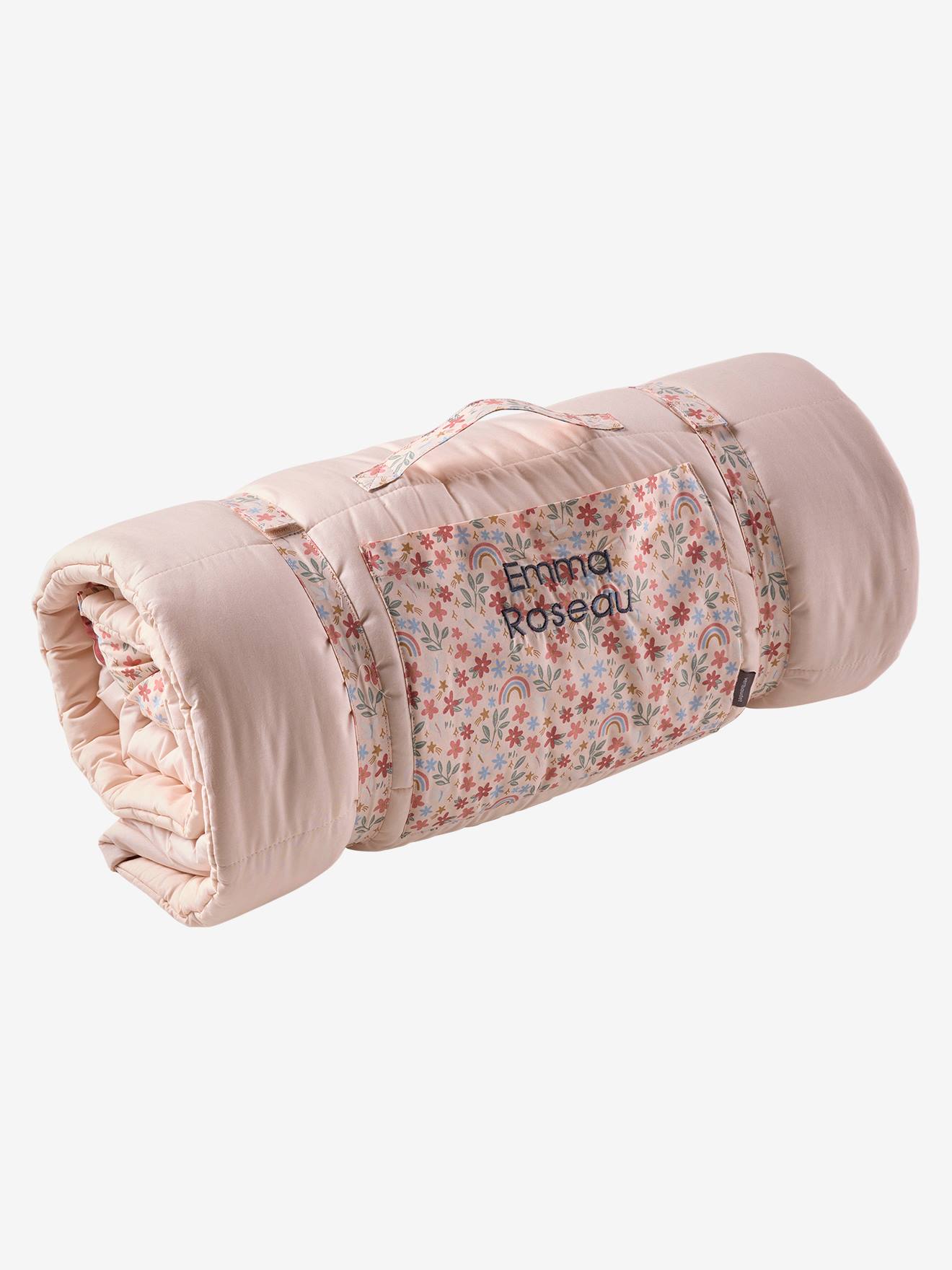 Tapis De Sieste Pliable Pour Tout-Petit - Avec Oreiller Et Couverture Intégrée, Anti-Froid, 54x130 Cm, Pour Garderie/Voyage