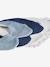 Lot de 3 bavoirs col fantaisie bleu ciel 5 - vertbaudet enfant 