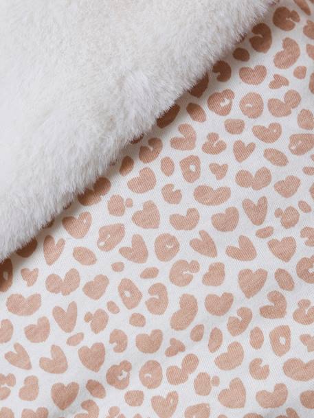 Nid d'ange transformable en tapis à langer peluche beige+écru+gris souris+Hygge+kaki+Lovely Leo 51 - vertbaudet enfant 