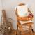 Coussin de chaise haute bébé Sidonia BLANC 4 - vertbaudet enfant 