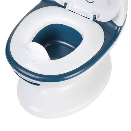 BEBECONFORT Mini toilette Panda, Pot avec bruit de chasse d'eau, Bleu BLEU 3 - vertbaudet enfant 