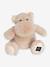 Peluche hippopotame - beige sable+bleu canard+rose poudré 1 - vertbaudet enfant 
