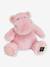 Peluche hippopotame - beige sable+bleu canard+rose poudré 3 - vertbaudet enfant 