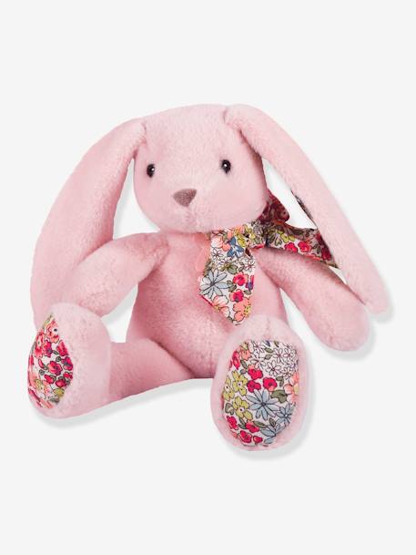 Peluche copain câlin lapin - bleu+rose 5 - vertbaudet enfant 
