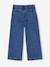 Pantalon fille large motifs fantaisie bleu foncé+denim gris 2 - vertbaudet enfant 