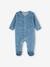 Lot de 3 pyjamas bébé mixte en velours ouverture naissance lot bois de rose+Lot jaune d'or+Lot vert d'eau 18 - vertbaudet enfant 