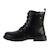 Bottes Enfant Geox Eclair - Noir - Lacets/Zip - Confort Exceptionnel NOIR 1 - vertbaudet enfant 