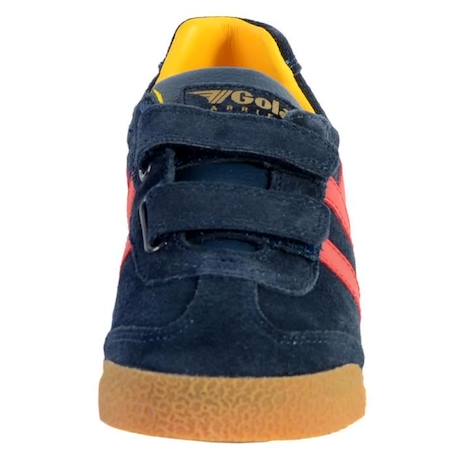 Basket Gola Enfant Harrier Velcro BLEU 4 - vertbaudet enfant 