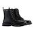 Bottes Enfant Geox Eclair - Noir - Lacets/Zip - Confort Exceptionnel NOIR 3 - vertbaudet enfant 