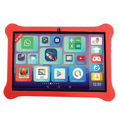 Lexibook, Lexipad 10'' - Tablette Ludo Android: Fun et Éducative, Avec Contrôle Parental ROUGE 1 - vertbaudet enfant 