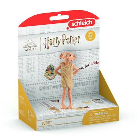 Dobby, Figurine de l'univers Harry Potter®, 13985, pour enfants dès 6 ans,  3,5 x 3 x 8 cm - Schleich WIZARDING WORLD BLANC 2 - vertbaudet enfant 