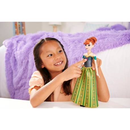 Poupée Anna Chantante - Reine Des Neiges - Disney Princess - 3 Ans Et + VERT 5 - vertbaudet enfant 