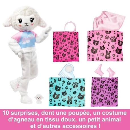 Barbie® Poupée Barbie Cutie Reveal Agneau, Poupée Mannequin, 3 ans et + BLANC 6 - vertbaudet enfant 