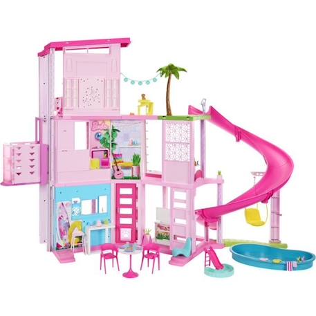 Barbie - Coffret Barbie Maison de Rêve - Maison de poupée - 3 ans et + - BARBIE - HMX10 ROSE 2 - vertbaudet enfant 