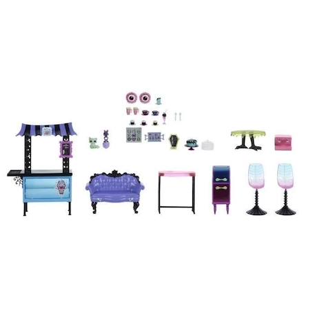 Coffret décor de café : Au Cercueil Gourmand - Figurine Monster High - 4 ans et + BLEU 2 - vertbaudet enfant 