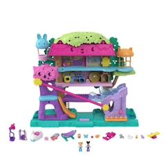 Jouet-Poupons et poupées-Polly Pocket - Maison Dans Les Arbres - poupée mini-univers - 4 ans et +