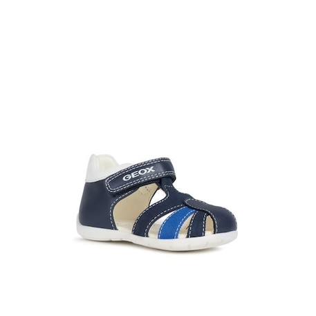 Sandales premiers pas Geox Elthan pour bébé garçon - Bleu marine et bleu roi BLEU 2 - vertbaudet enfant 