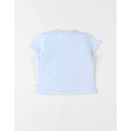 T-shirt zèbre à courtes manches BLEU 2 - vertbaudet enfant 