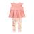 Ensemble bébé fille tunique + legging Sumba ROSE 2 - vertbaudet enfant 