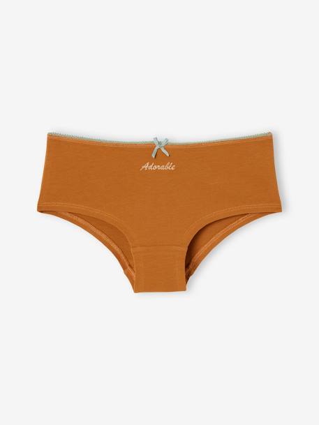 Lot 7 shorties 'Adorable' fille rose 3 - vertbaudet enfant 