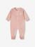 Lot de 3 pyjamas bébé mixte en velours ouverture naissance lot bois de rose+Lot jaune d'or+Lot vert d'eau 2 - vertbaudet enfant 