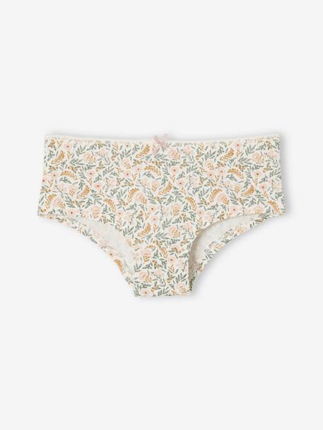 Lot 7 shorties 'Adorable' fille rose 7 - vertbaudet enfant 