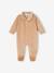 Lot de 2 pyjamas bébé en velours naissance beige+rose 6 - vertbaudet enfant 