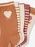Lot 5 paires de chaussettes coeur fille abricot+beige+bleu chambray 4 - vertbaudet enfant 
