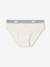 Lot de 5 culottes Happy everyday fille gris chiné 4 - vertbaudet enfant 