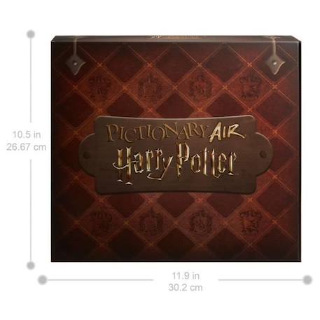 Mattel Games - Pictionary Air Harry Potter - Jeu d'ambiance et de dessin pour toute la famille - Dès 8 ans MARRON 5 - vertbaudet enfant 