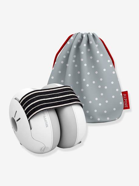 Casque antibruit Muffy baby noir+rose+vert 2 - vertbaudet enfant 