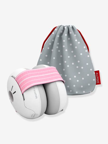 Casque antibruit Muffy baby noir+rose+vert 6 - vertbaudet enfant 