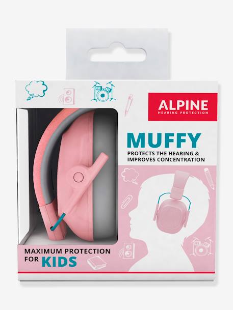Casque antibruit Muffy kids bleu+menthe+rose 12 - vertbaudet enfant 